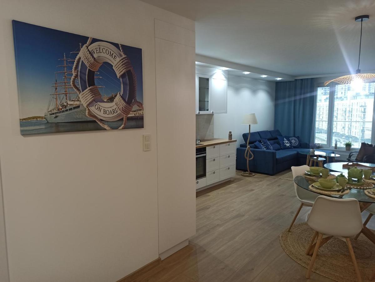 Apartament Baltic Sea -Przystan Letnica Gdansk Exterior foto